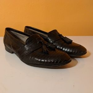 Vintage Traversi of Fratelli Exotic Lizard Loafer